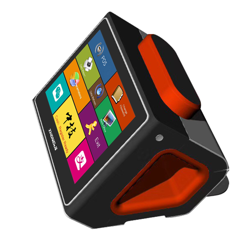 ZHONGJI® A8 POS Machine Minimalistic 11.6"Touch Screen Mini All In One Design for Restuarant/Hotel