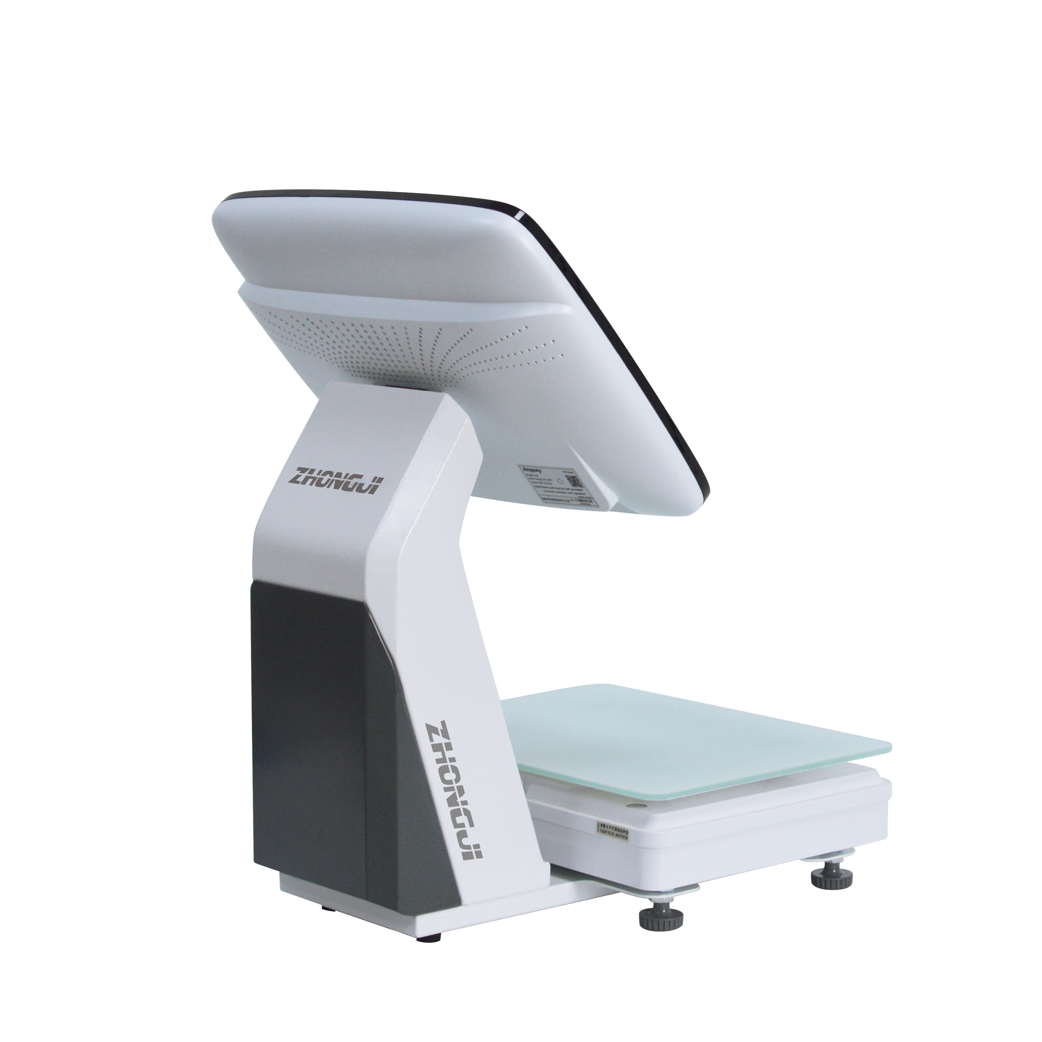 ZHONGJI® ATS7 POP System Android 15-inch Touch Screen Built-in 58mm Printer Intelligent Weighing Machine for Supermarket/Fruit Store