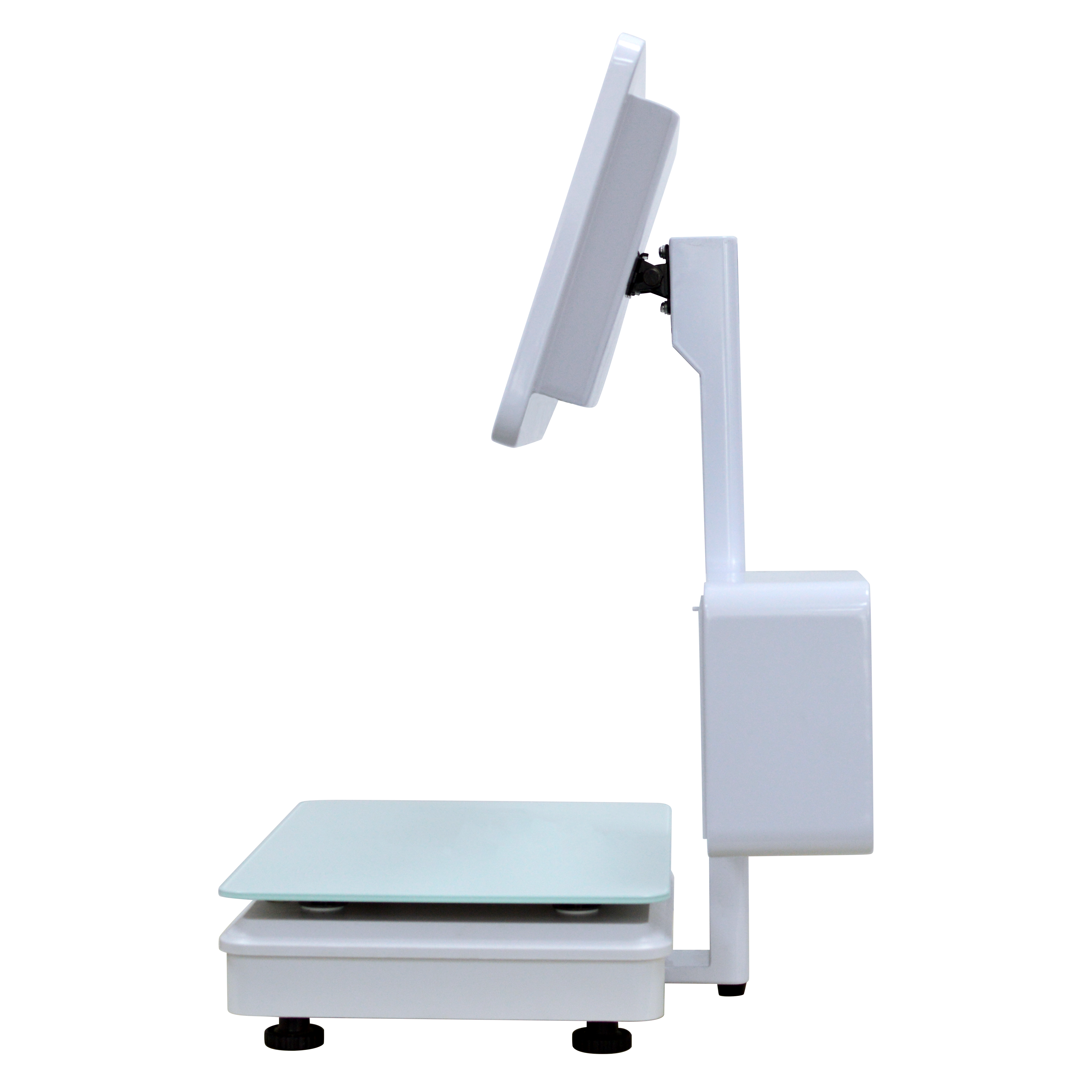 ZHONGJI® TS10 Cash Register 15.6"Touch Screen Sie-Mounted 58mm Printer Intelligent Weighing PC Machine for Supermarket/Vegetable Market