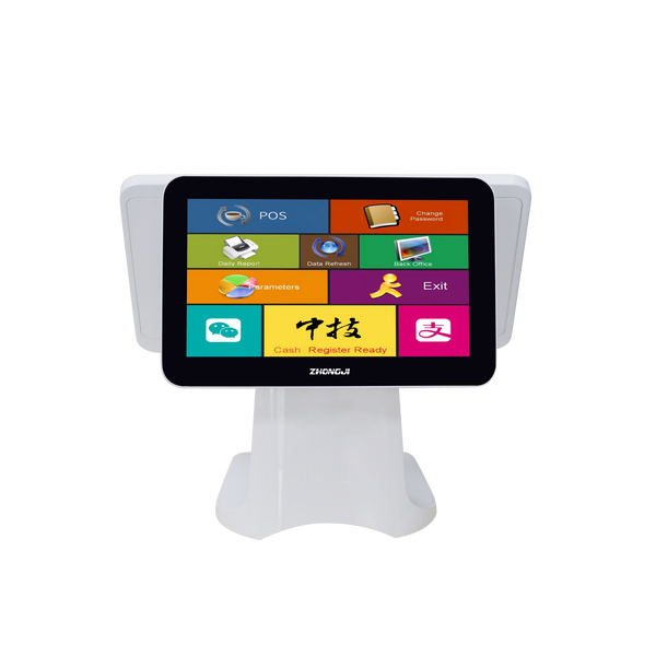ZHONGJI® A2D Cash Register Dual Touch Wide Screen All in ONE