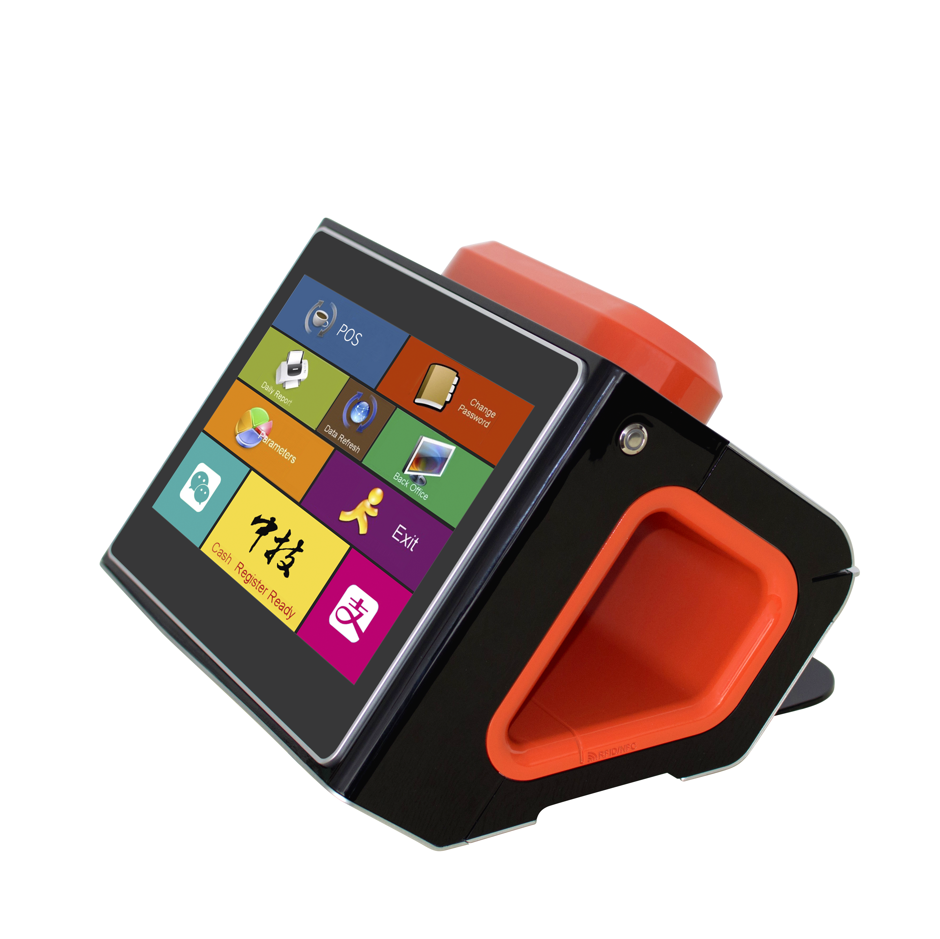 ZHONGJI® A8 POS Machine Minimalistic 11.6"Touch Screen Mini All In One Design for Restuarant/Hotel