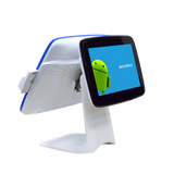 ZHONGJI® AO3D POS Machine Android Dual Wide Touch Screen All In One Design Csah Register for Retail Store/Restuarant