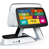 ZHONGJI® A7D POS System Dual Touch Screens Su-Style Design for Retail Store/Restuarant