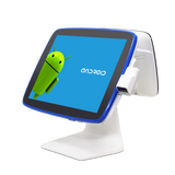 ZHONGJI® AO3D POS Machine Android Dual Wide Touch Screen All In One Design Csah Register for Retail Store/Restuarant