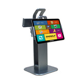 ZHONGJI® A18 POS Machine 11.6"Vertical Screen Dual-table Stand Design for Supermarket/Shopping Mall