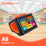 ZHONGJI® A8 POS Machine Minimalistic 11.6"Touch Screen Mini All In One Design for Restuarant/Hotel