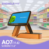 ZHONGJI® AO7(11.6) POS System Android 11.6 Touch Screen Su-Style Fashionable Design for Retail/Restuarant