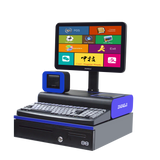 ZHONGJI® A10C POS Machine 15.6" Screen LED8N Design Cash Box Design for Supermarkets/Retail