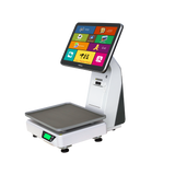 ZHONGJI® TS9 POS Machine 15.6"Touch Sreen Built-in 58mm Printer Intelligent Weighing for Supermarket/Fruit Store