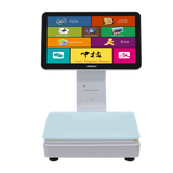 ZHONGJI® TS2 POS System 15.6"Touch Screen Buint-in 58mm Printer Intelligent Weighing PC Machine for Fruit Store/Supermarkets