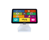 ZHONGJI® A2 POS System Wide Screen 15.6"Touch Screen PC Machine All In One Design for Retail Store/Restuarant