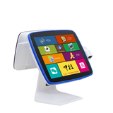 ZHONGJI® A3D POS Machine Dual Wide Touch Screen All In One Design Csah Register for Retail Store/Restuarant