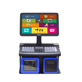 ZHONGJI® A11 POS System 15.6"Screen Built-in 58mm Thermal Printer 2D Scanner Design PC Machine for Supermarkets/Restuarant