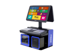 ZHONGJI® A11D POS System Dual Screen Built-in 58mm Thermal Printer Design PC Machine for Supermarkets/Retail Store