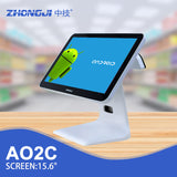 ZHONGJI® AO2C POS System Android 15.6"Wide Touch Screen Cutting-edge Design Machine for Retail/Restuarant