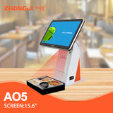 ZHONGJI® AO5 POS System Android 15.6-inch Touch High-resolution Screen Built-in 58mm Thermal Printer Machine for Retail/Restuarant