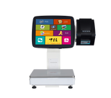 ZHONGJI® TS3 POS System 15"Touch Screen Self-service Lable Scale PC Machine for Supermarkets/Fruit Store