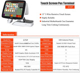 ZHONGJI® A7 Set-Double Touch Screen All-in-one POS Cash Register with Handheld Scanner And Thermal Printer